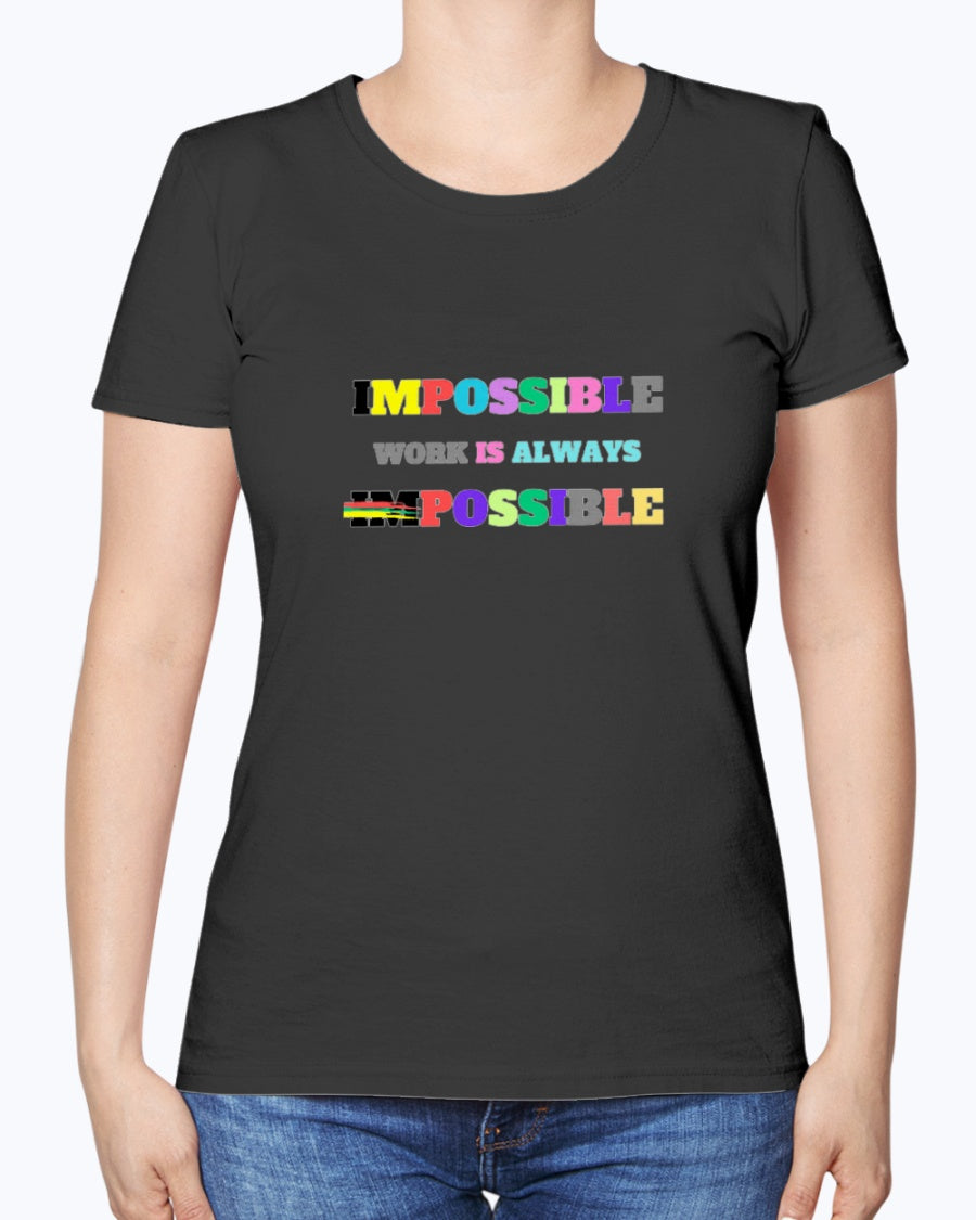 Ladies Premium T-Shirt Impossible1.0 Edition - DALSOMA