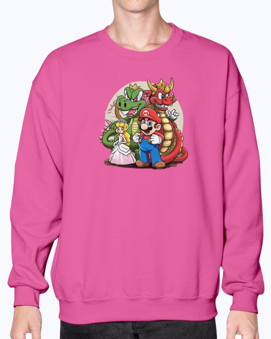 Crewneck Sweatshirt Super Mario 1.0 Collection - DALSOMA
