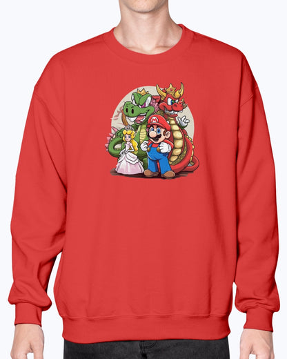 Crewneck Sweatshirt Super Mario 1.0 Collection - DALSOMA