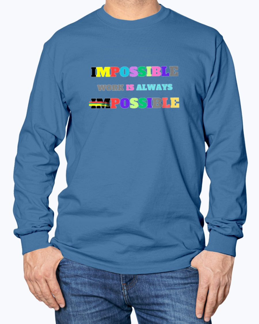Long Sleeve T-Shirt Impossible1.0 Edition - DALSOMA
