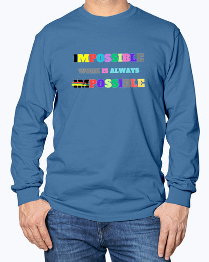 Long Sleeve T-Shirt Impossible1.0 Edition - DALSOMA