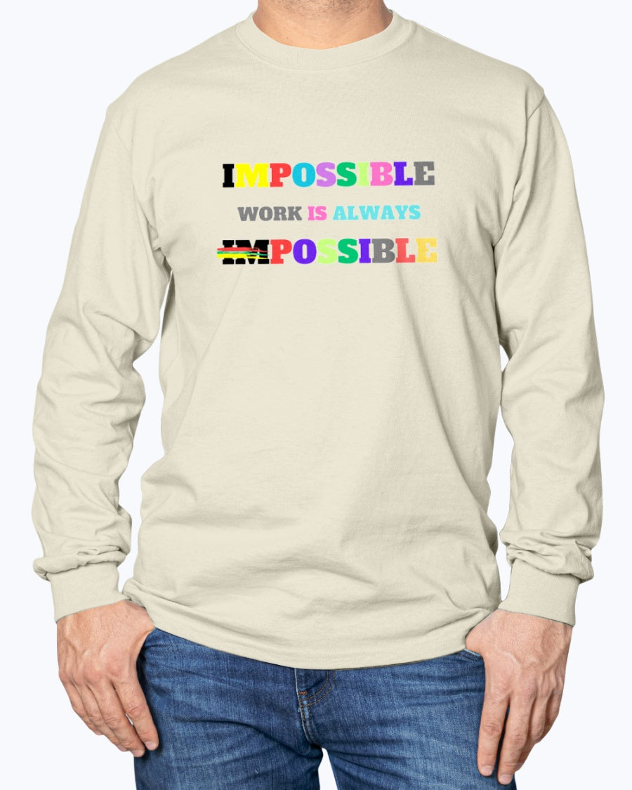 Long Sleeve T-Shirt Impossible1.0 Edition - DALSOMA