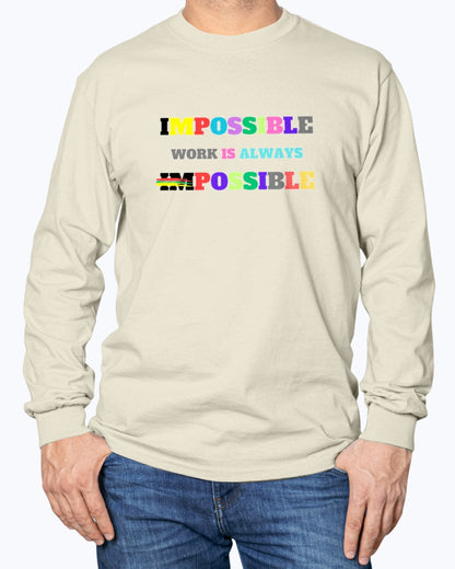 Long Sleeve T-Shirt Impossible1.0 Edition - DALSOMA