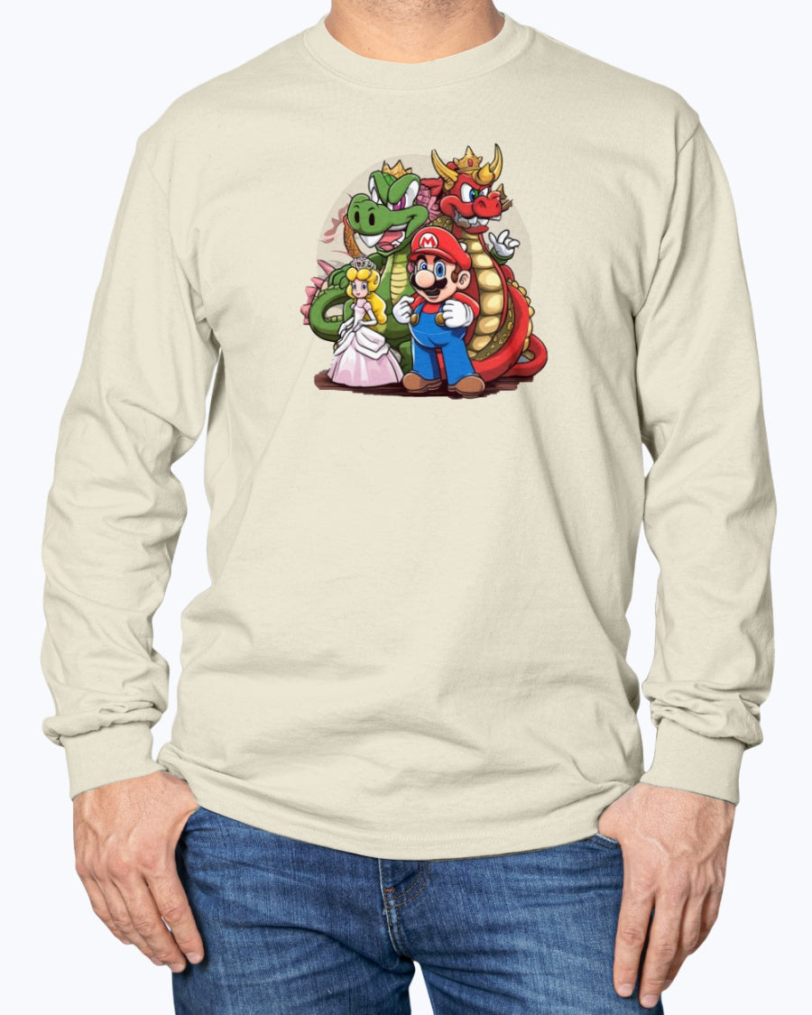 Long Sleeve T-Shirt Super Mario 1.0 Collection - DALSOMA
