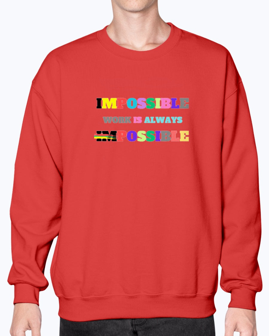 Crewneck Sweatshirt Impossible1.0 Edition - DALSOMA
