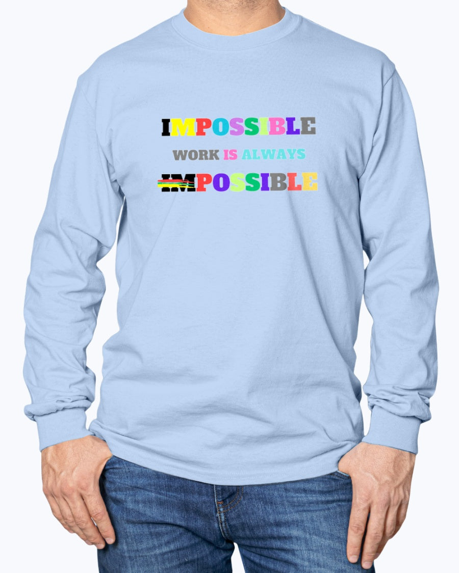 Long Sleeve T-Shirt Impossible1.0 Edition - DALSOMA