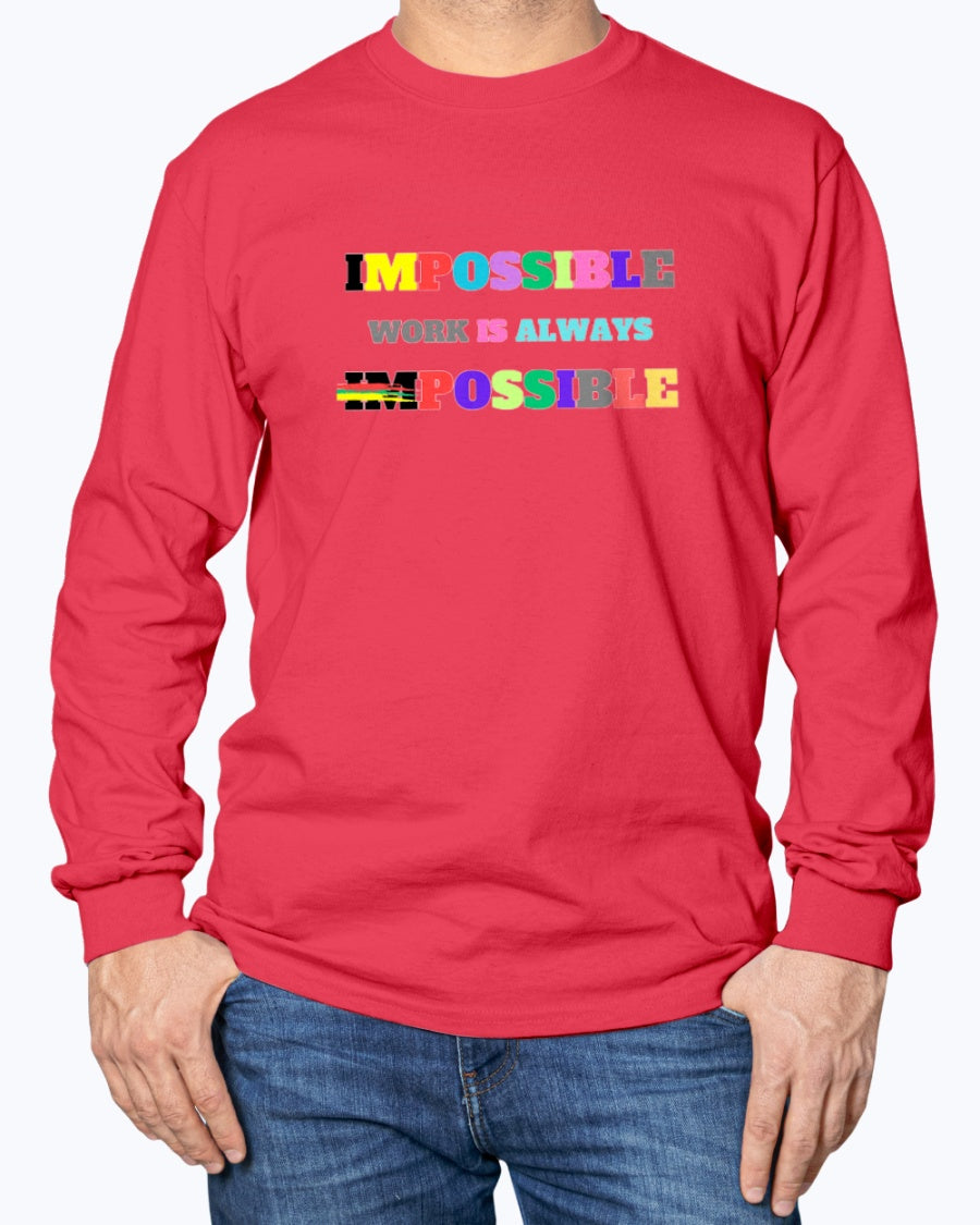 Long Sleeve T-Shirt Impossible1.0 Edition - DALSOMA