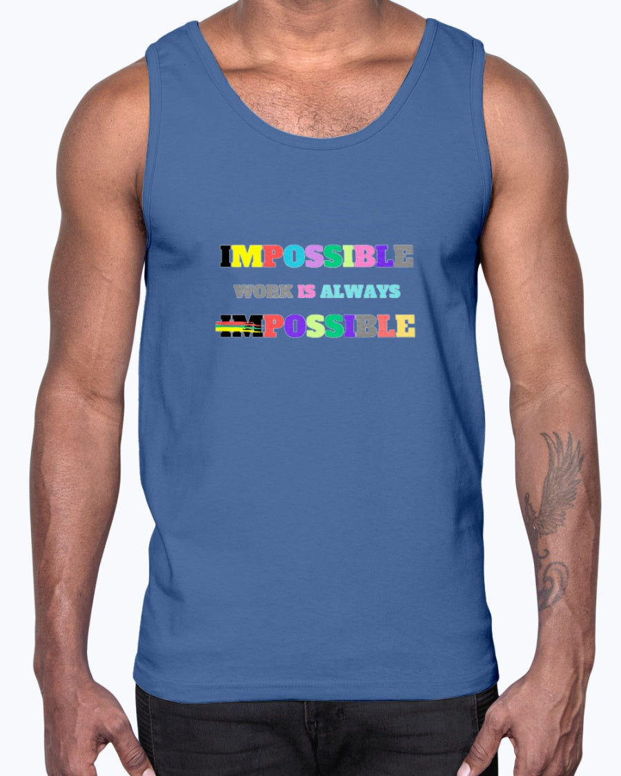 Unisex Jersey Tank Impossible1.0 Edition - DALSOMA