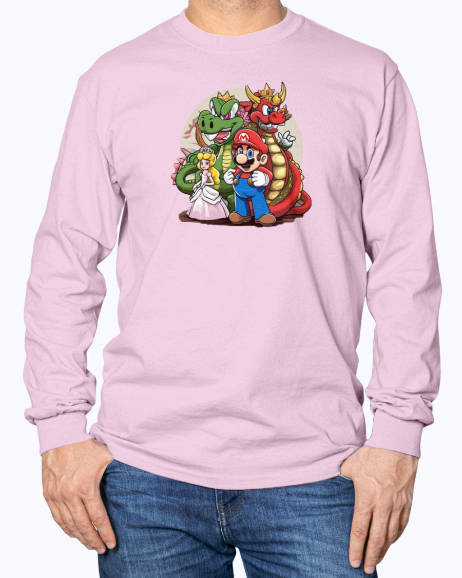 Long Sleeve T-Shirt Super Mario 1.0 Collection - DALSOMA