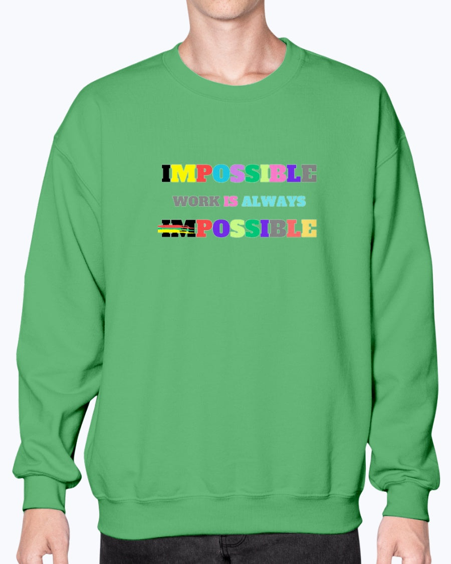 Crewneck Sweatshirt Impossible1.0 Edition - DALSOMA