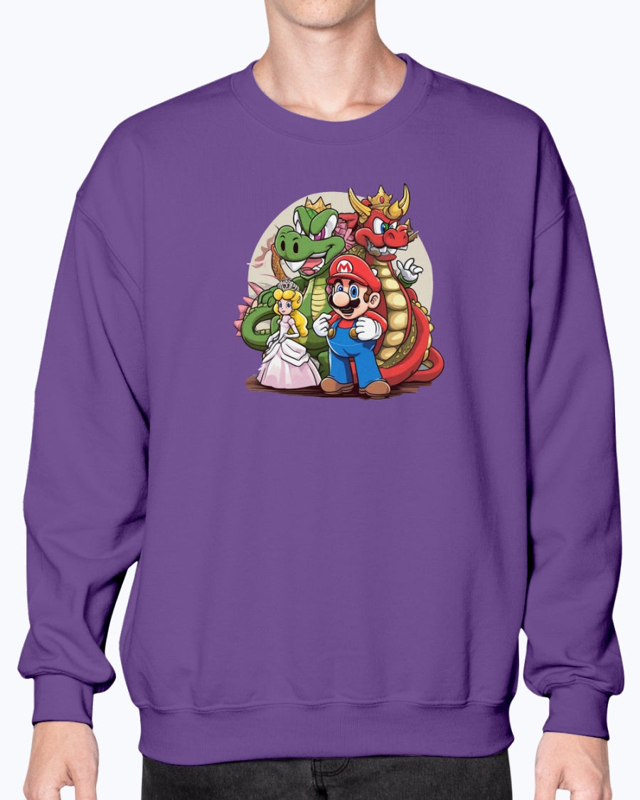 Crewneck Sweatshirt Super Mario 1.0 Collection - DALSOMA