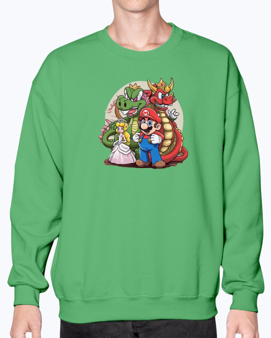 Crewneck Sweatshirt Super Mario 1.0 Collection - DALSOMA