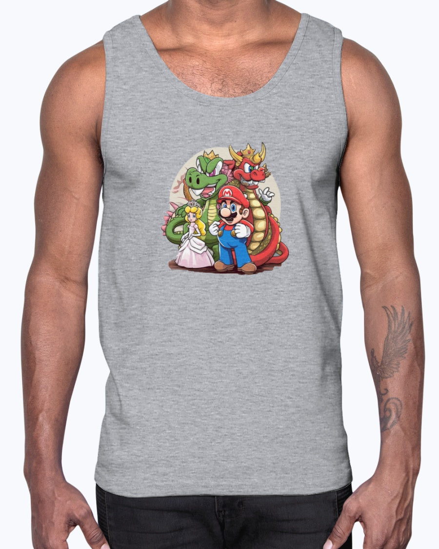 Unisex Jersey Tank Super Mario 1.0 Collection - DALSOMA