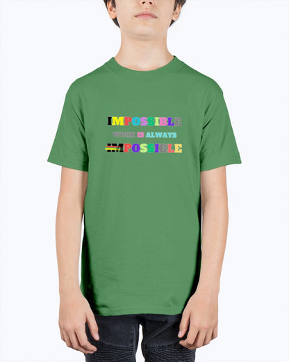 Kids T-shirt Impossible1.0 Edition - DALSOMA