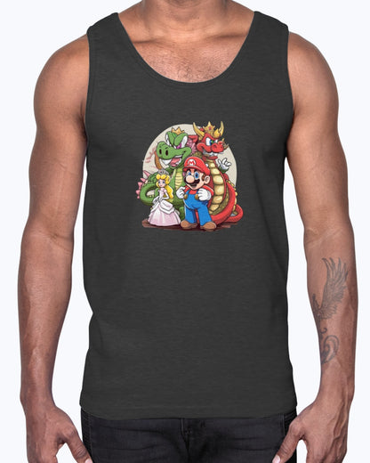 Unisex Jersey Tank Super Mario 1.0 Collection - DALSOMA