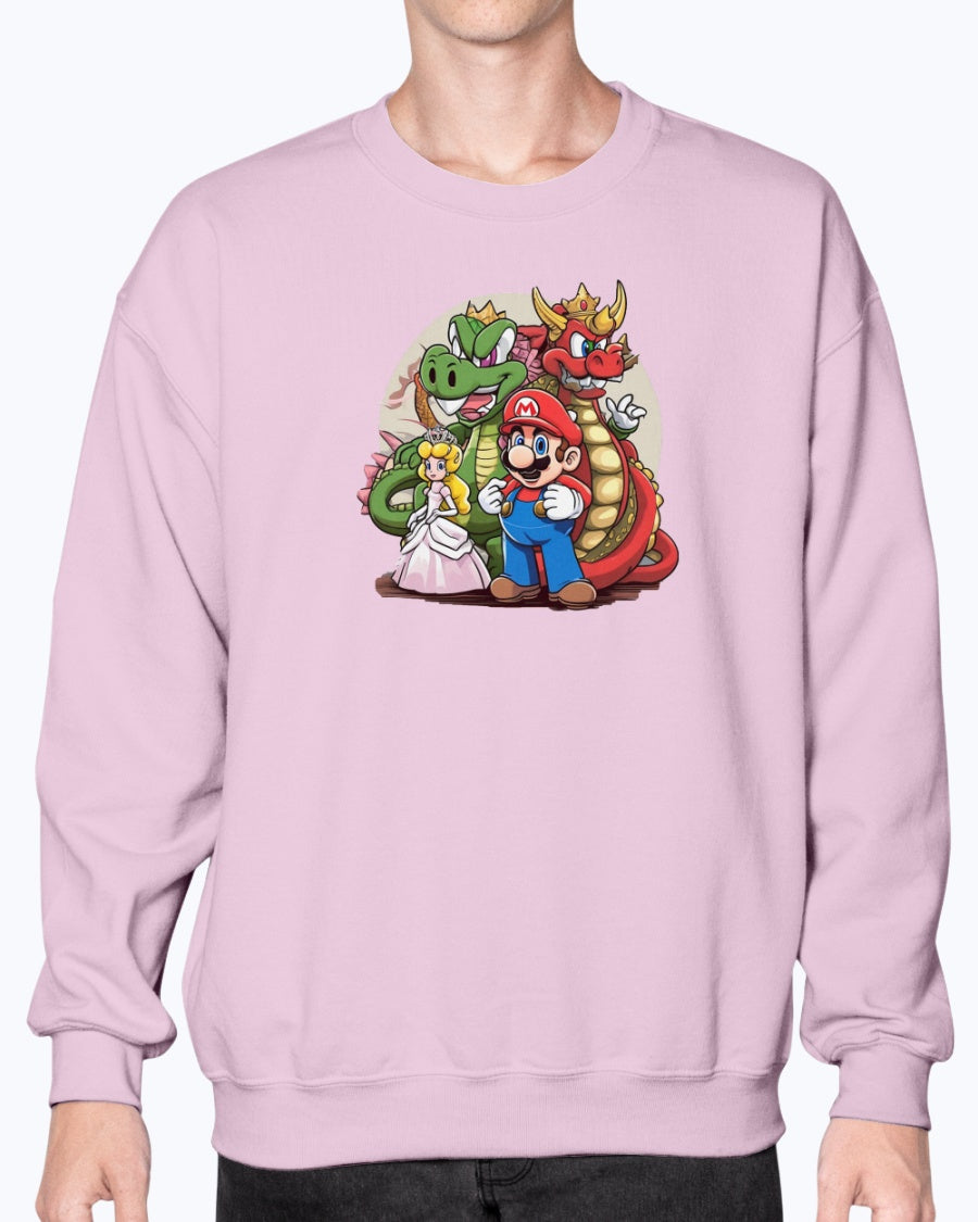 Crewneck Sweatshirt Super Mario 1.0 Collection - DALSOMA