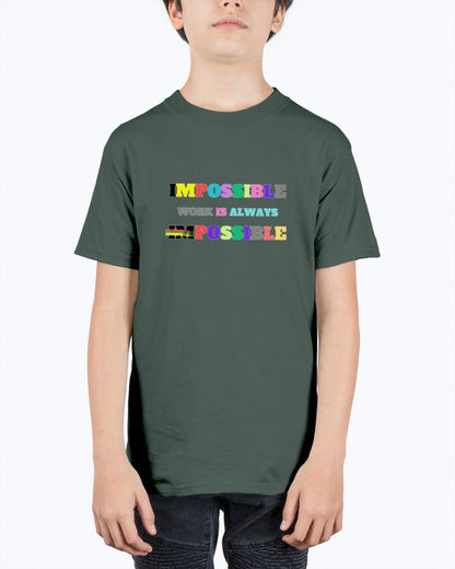 Kids T-shirt Impossible1.0 Edition - DALSOMA