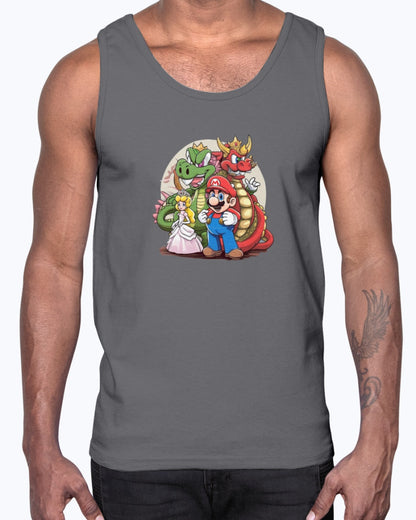 Unisex Jersey Tank Super Mario 1.0 Collection - DALSOMA