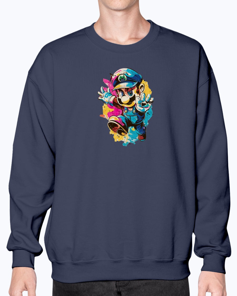 Crewneck Sweatshirt Super Mario 2.0 Collection - DALSOMA