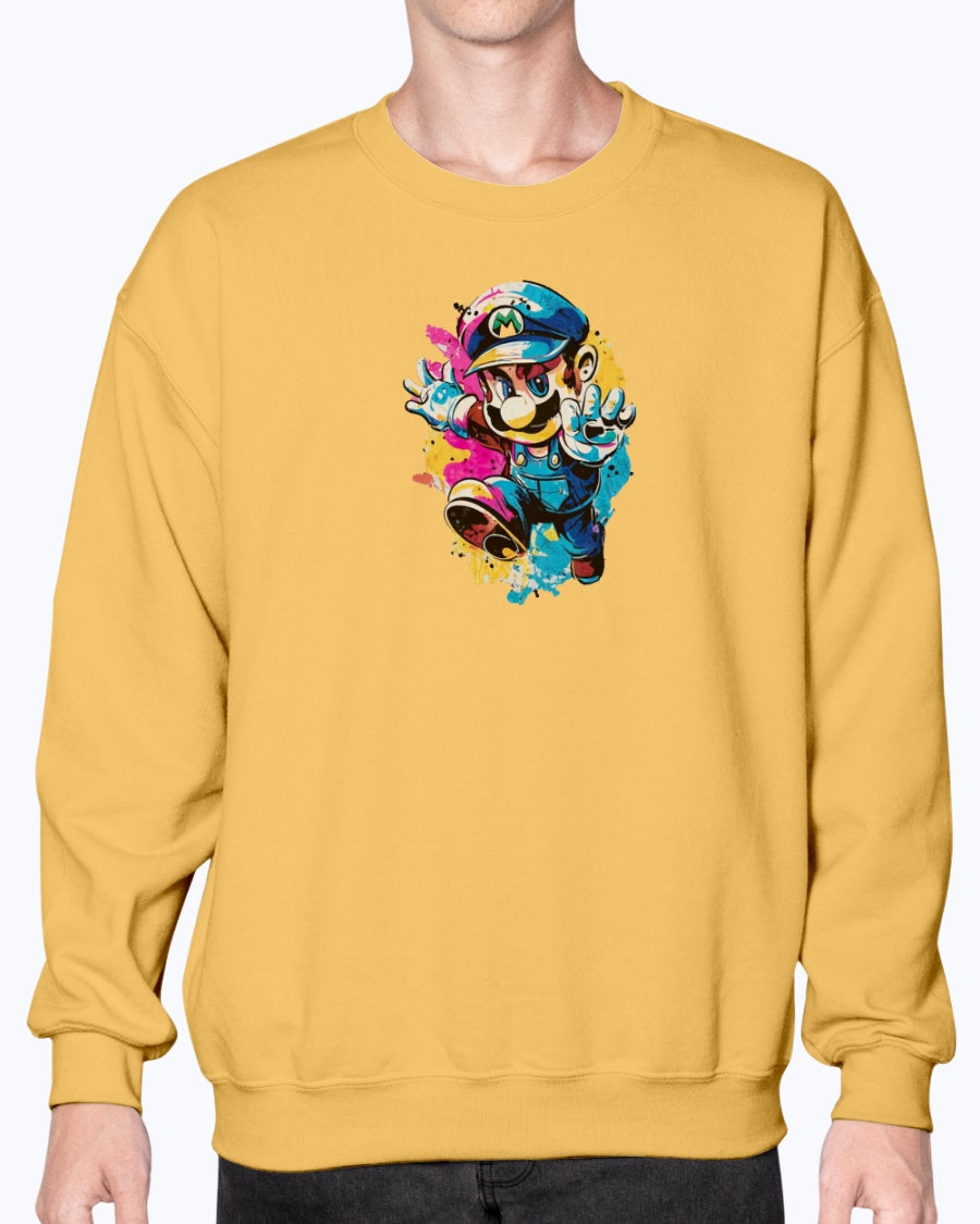 Crewneck Sweatshirt Super Mario 2.0 Collection - DALSOMA