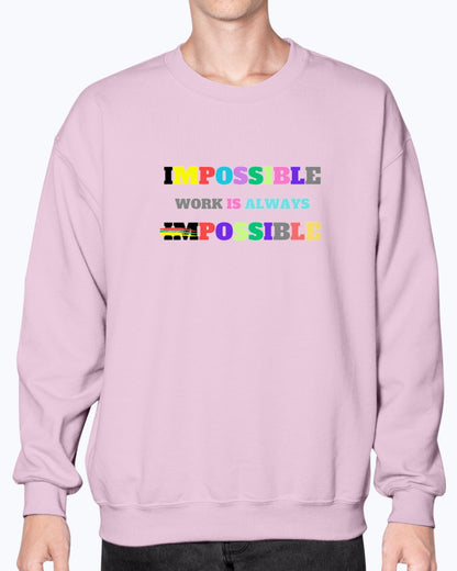 Crewneck Sweatshirt Impossible1.0 Edition - DALSOMA