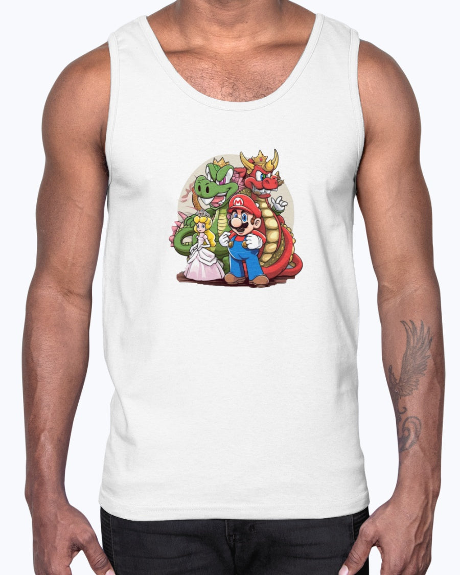 Unisex Jersey Tank Super Mario 1.0 Collection - DALSOMA