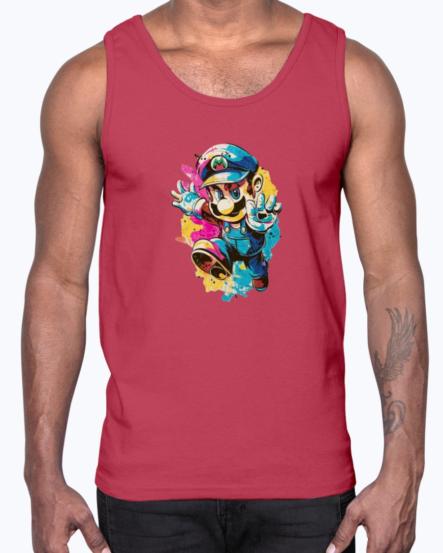 Jersey Tank Top Super Mario 2.0 Collection - DALSOMA