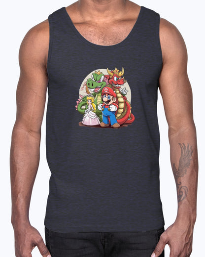 Unisex Jersey Tank Super Mario 1.0 Collection - DALSOMA