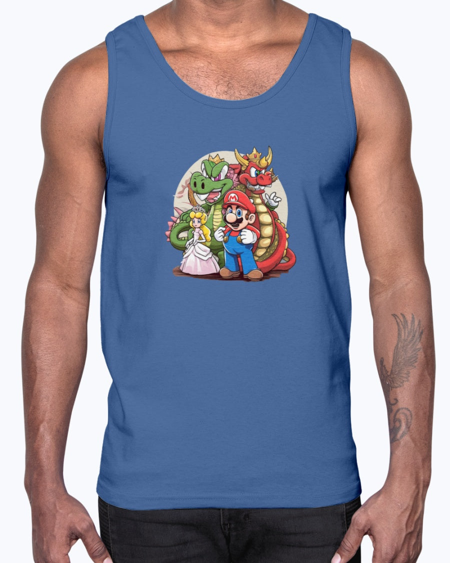 Unisex Jersey Tank Super Mario 1.0 Collection - DALSOMA