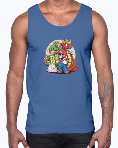 Unisex Jersey Tank Super Mario 1.0 Collection - DALSOMA