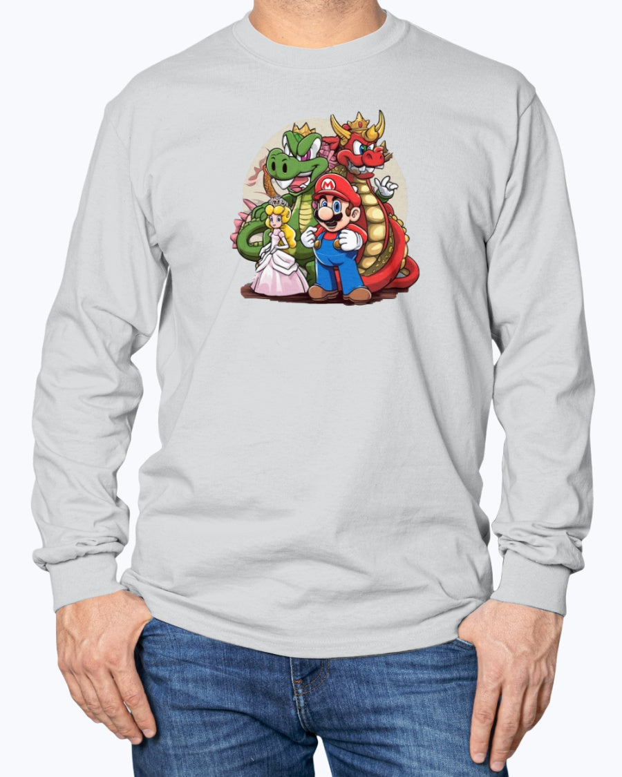 Long Sleeve T-Shirt Super Mario 1.0 Collection - DALSOMA