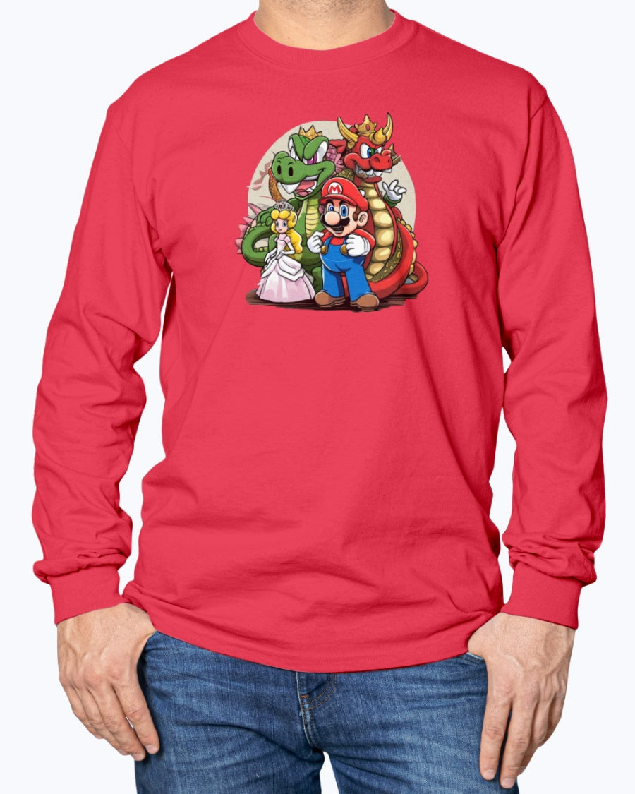 Long Sleeve T-Shirt Super Mario 1.0 Collection - DALSOMA