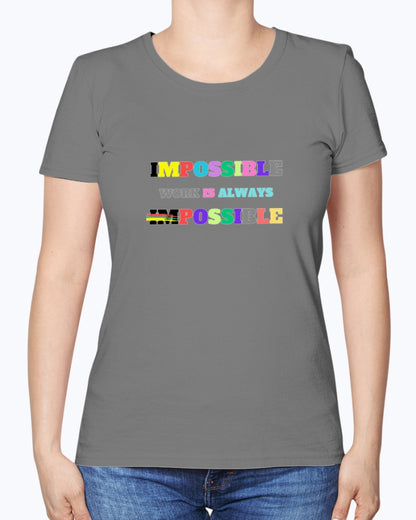 Ladies Premium T-Shirt Impossible1.0 Edition - DALSOMA