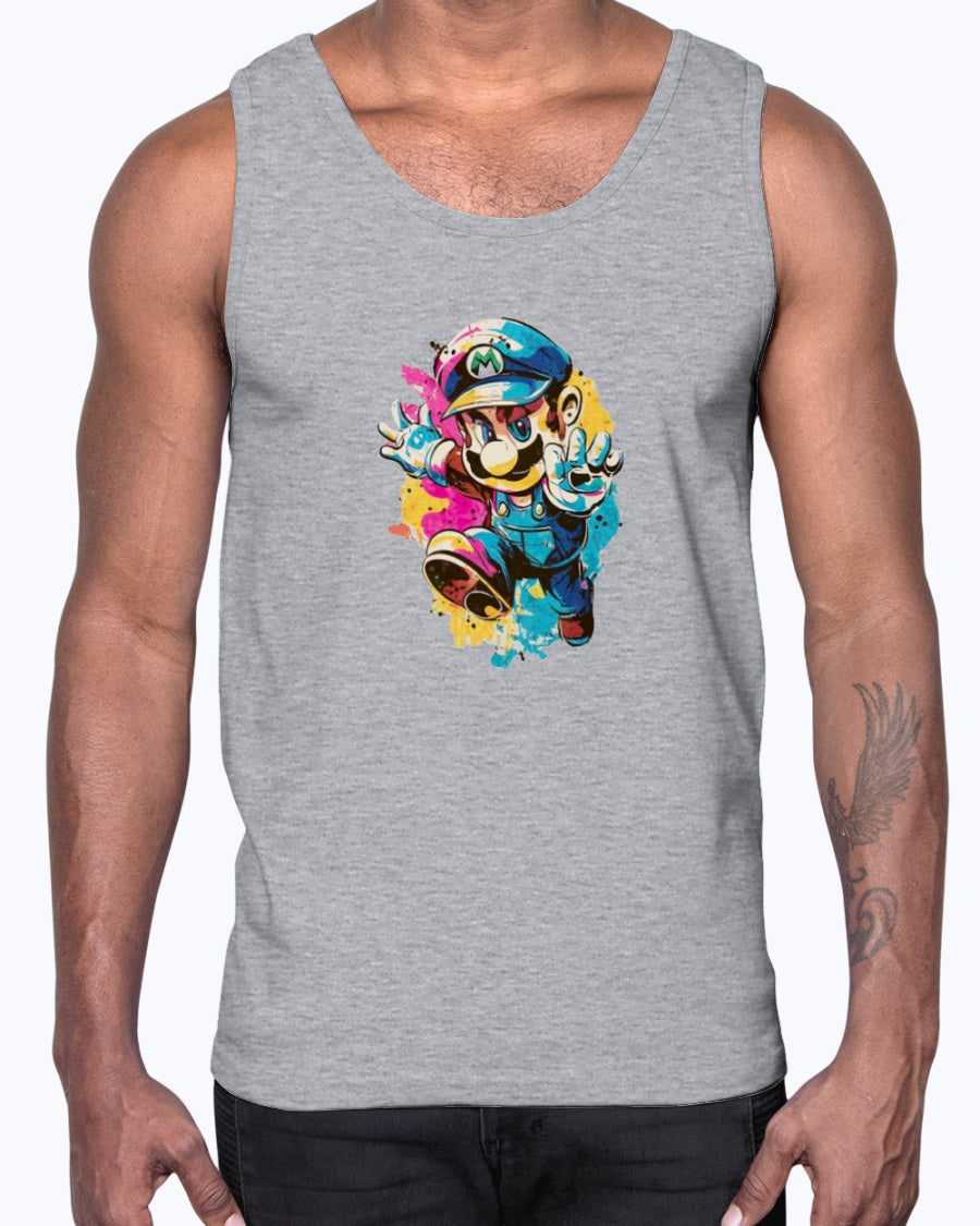 Jersey Tank Top Super Mario 2.0 Collection - DALSOMA