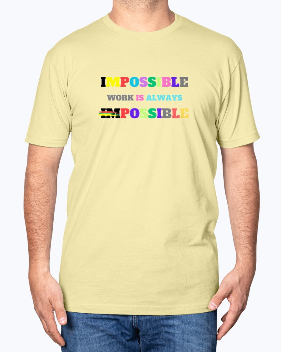 Men premium T-shirt Impossible1.0 Edition - DALSOMA