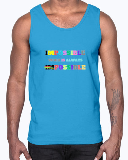Unisex Jersey Tank Impossible1.0 Edition - DALSOMA