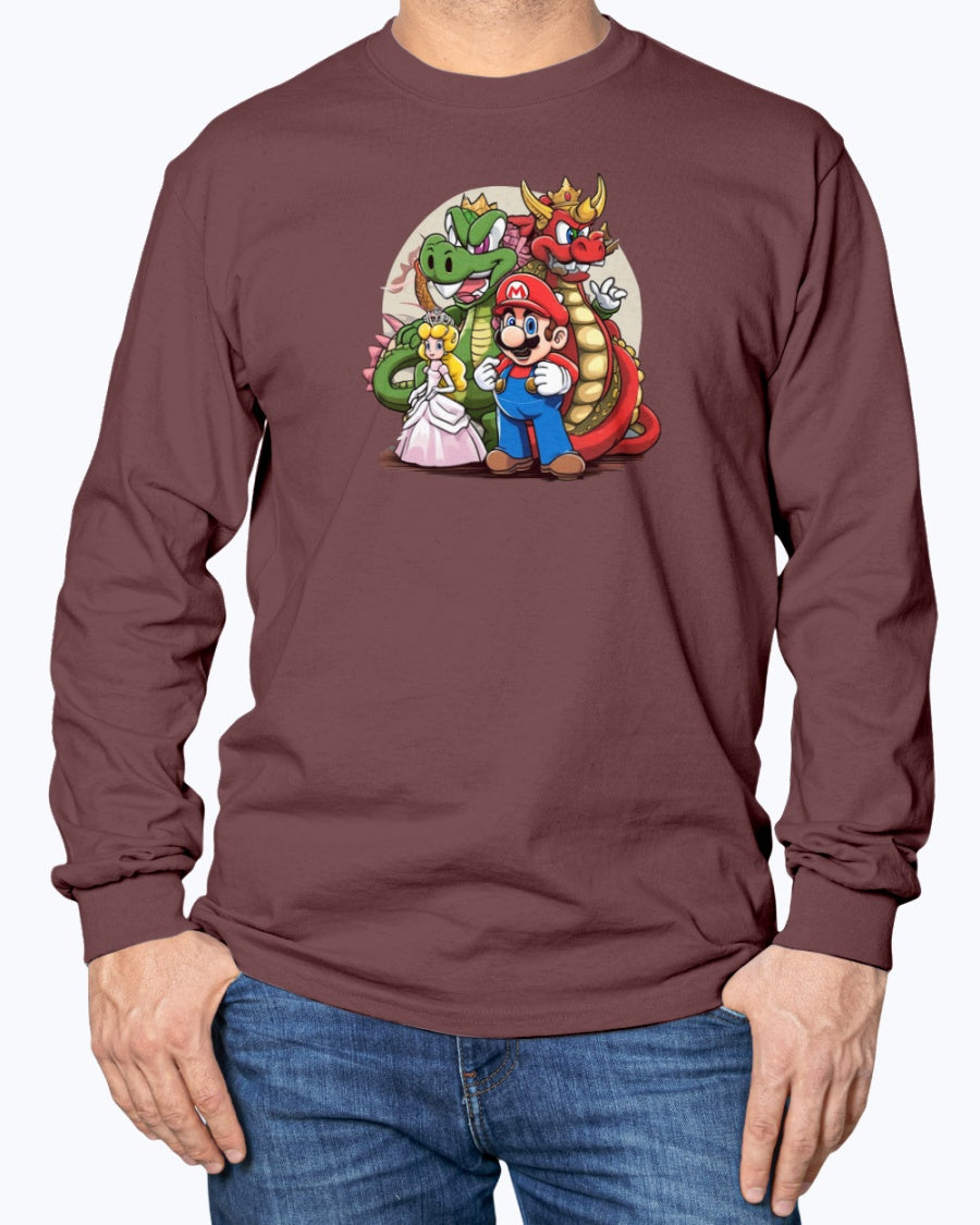 Long Sleeve T-Shirt Super Mario 1.0 Collection - DALSOMA