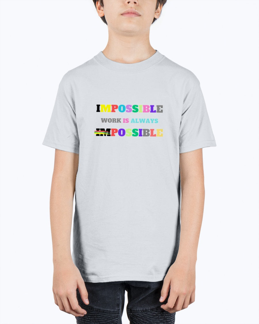 Kids T-shirt Impossible1.0 Edition - DALSOMA