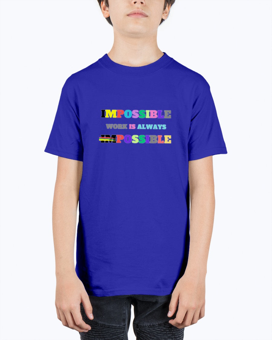 Kids T-shirt Impossible1.0 Edition - DALSOMA