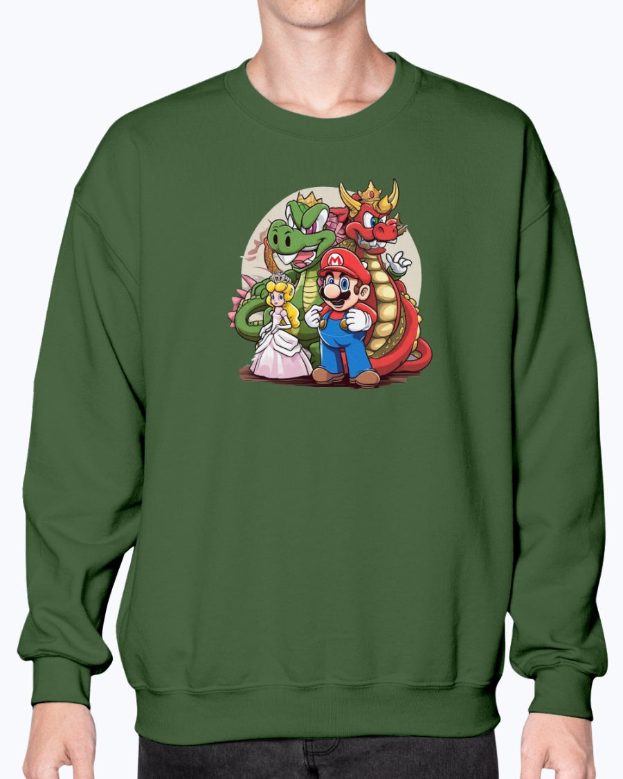 Crewneck Sweatshirt Super Mario 1.0 Collection - DALSOMA