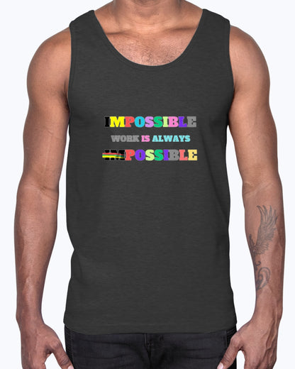 Unisex Jersey Tank Impossible1.0 Edition - DALSOMA
