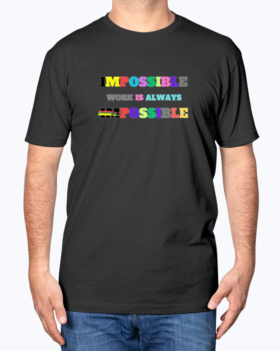 Men premium T-shirt Impossible1.0 Edition - DALSOMA