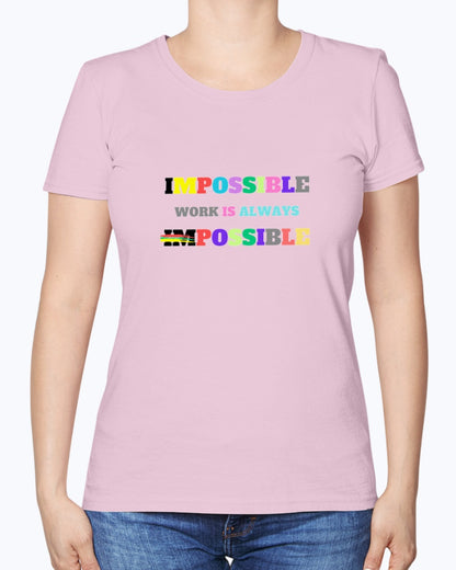 Ladies Premium T-Shirt Impossible1.0 Edition - DALSOMA