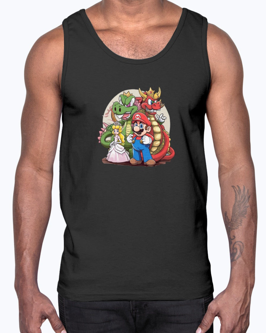 Unisex Jersey Tank Super Mario 1.0 Collection - DALSOMA