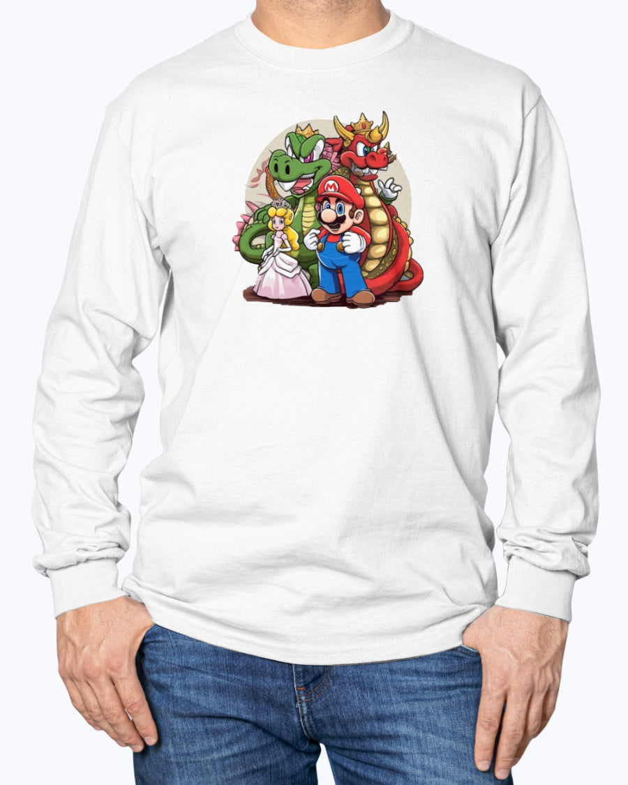 Long Sleeve T-Shirt Super Mario 1.0 Collection - DALSOMA
