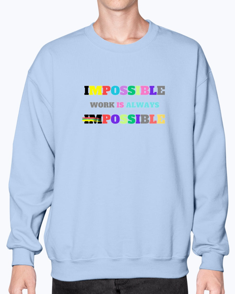 Crewneck Sweatshirt Impossible1.0 Edition - DALSOMA