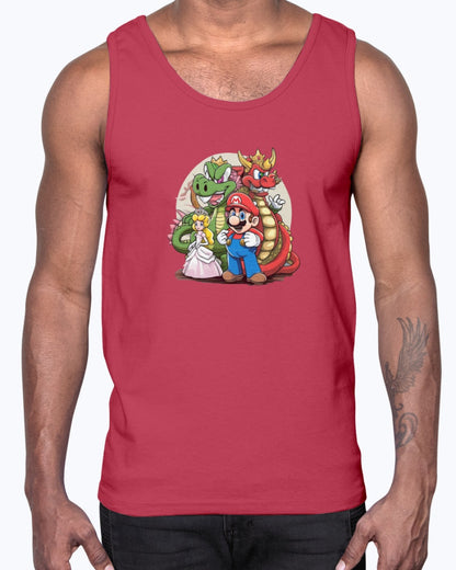 Unisex Jersey Tank Super Mario 1.0 Collection - DALSOMA