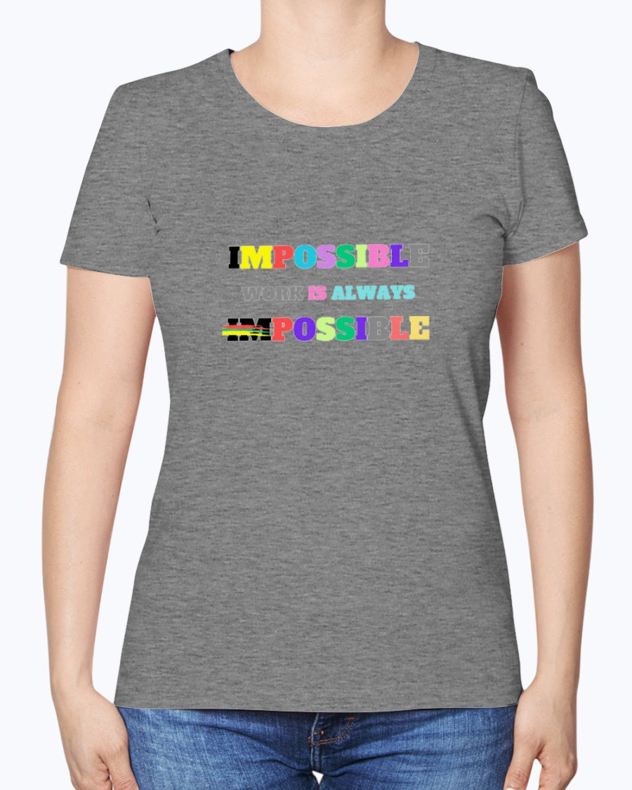 Ladies Premium T-Shirt Impossible1.0 Edition - DALSOMA