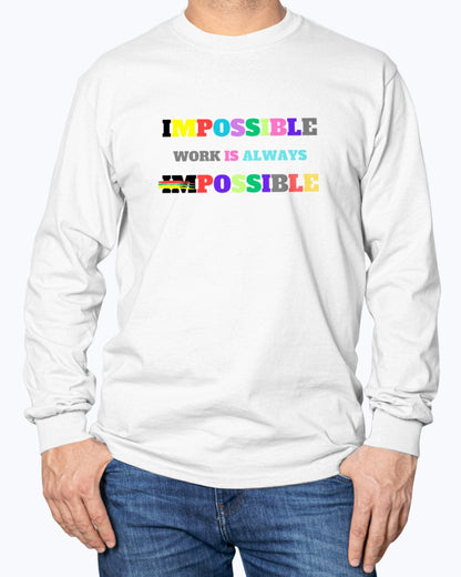 Long Sleeve T-Shirt Impossible1.0 Edition - DALSOMA