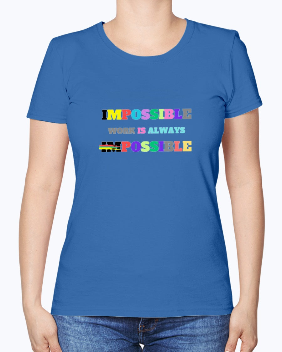 Ladies Premium T-Shirt Impossible1.0 Edition - DALSOMA
